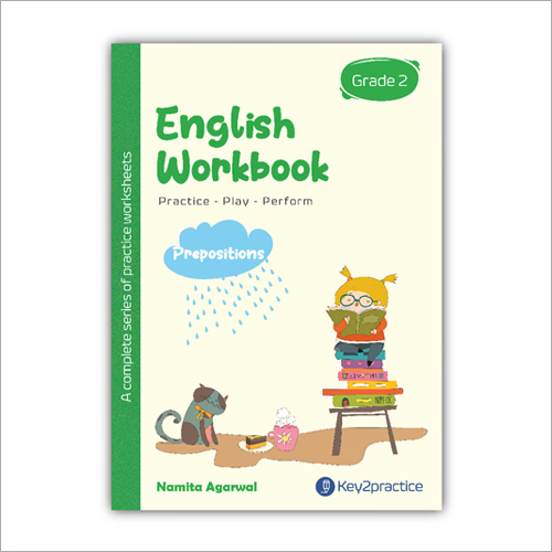 Kids Class 2 English Prepositions Practice Workbook