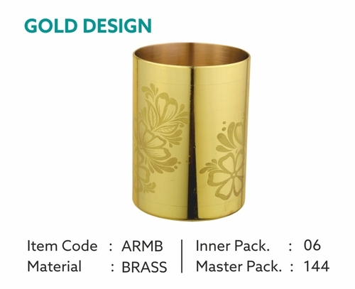 Designer Brass Glass By GOKUL INDIA EXIM