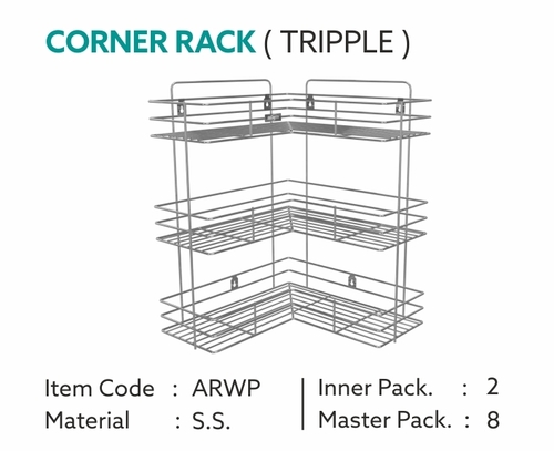 SS Corner Rack