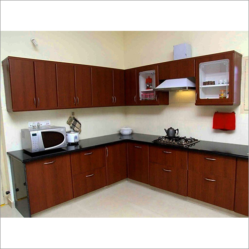 L Shape Modular Kitchen Interior Designer Services
