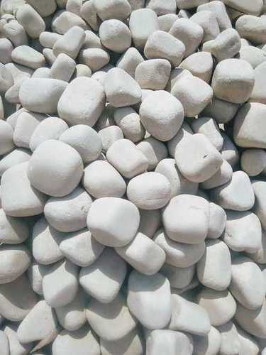 White sandstone pebble