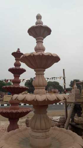 Sandstone fountain