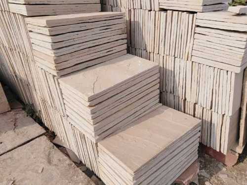 Dholpur beige sandstone tile