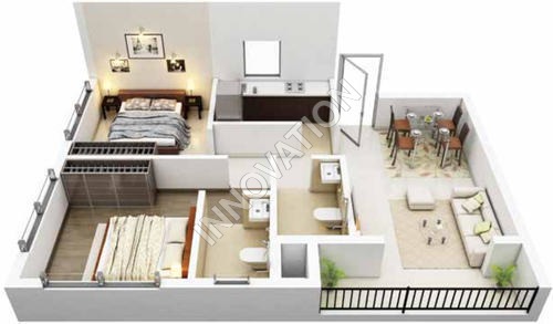 Apartment Interior Design Services By INNOVATION DESIGNER FURNITURE