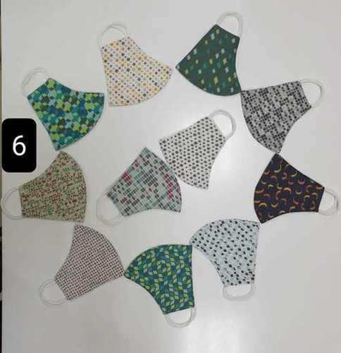 Cotton Printed Face Mask 0006