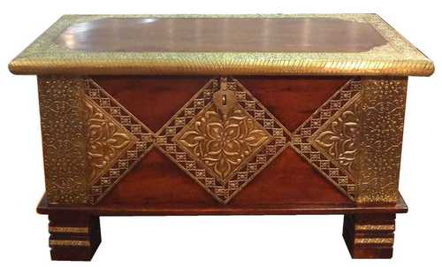 Wooden Brass Fitted  box