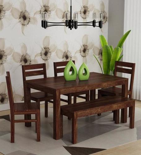 dining table set with bench
