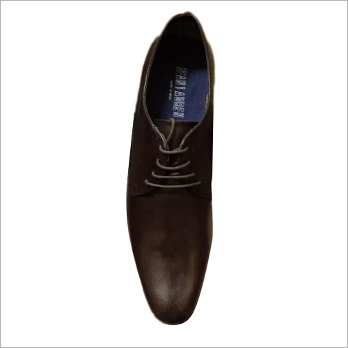 Spring Mens Brown Leather Formal Shoes