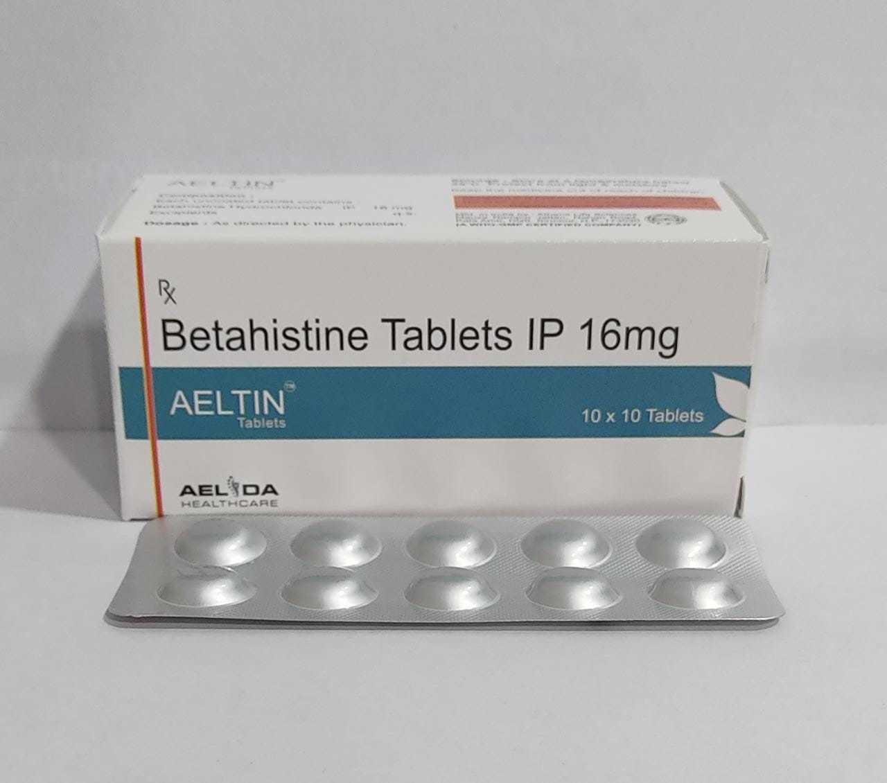 Betahistine Tablets 16 Mg