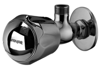Angular Stop Cock with Wall Flange
