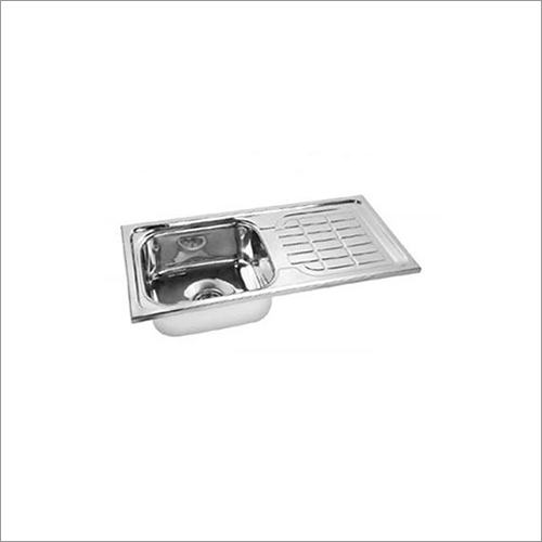 Solo Single Kitchen Sink Bowl With Drain Board