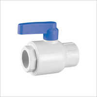 UPVC Ball Valve One Side Thread Long Lever Handle