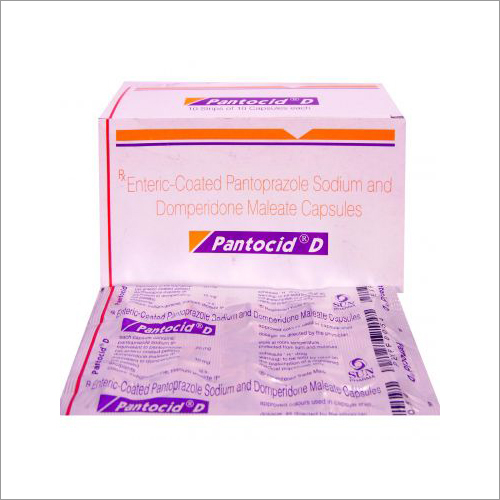 Enteric-Coated Pantoprazole Sodium and Domperidone Maleate Capsules