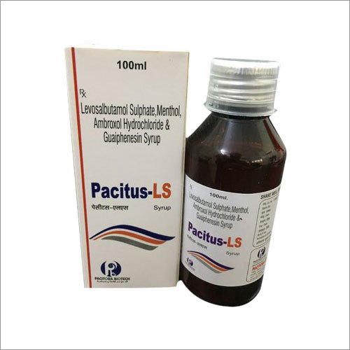 Levosalbutamol Sulphate Menthol Ambroxol Hydrochloride And Guaphenesin Syrup