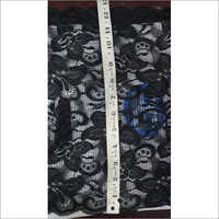 Cotton 12 Inch Black Net Lace