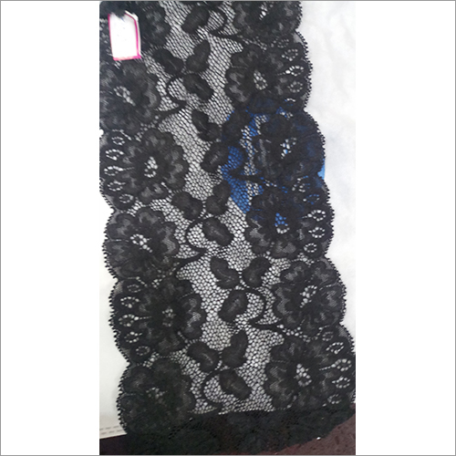 Black Lycra Lace Length: As Per Requirement Meter (M)