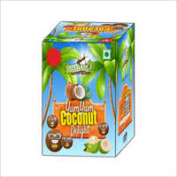 Yumyum Coconut Delight Chocolate Gems - Chocolate, Coconut Flavor | Free From Additives & Preservatives, Ideal For Kids, Protective Box Packaging
