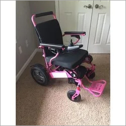Hospital Travel Wheel Chair - Steel Frame | Lightweight Portable Design for Easy Mobility