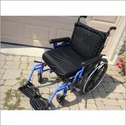 Ergonomic Manual Wheelchair - Steel Frame Design | Enhanced Comfort and Support Features