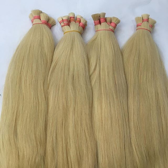Cutest  Colored Indian Human Hair Extensions