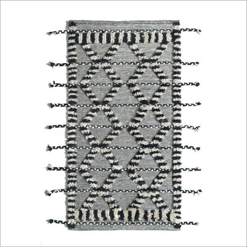 Handmade Cotton and Chindi Rug By BAROQUE DESIGNS