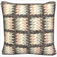 Wool and Polyester Cushion Cover