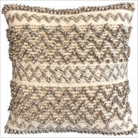 Modern Wool and Polyester Cushion Cover
