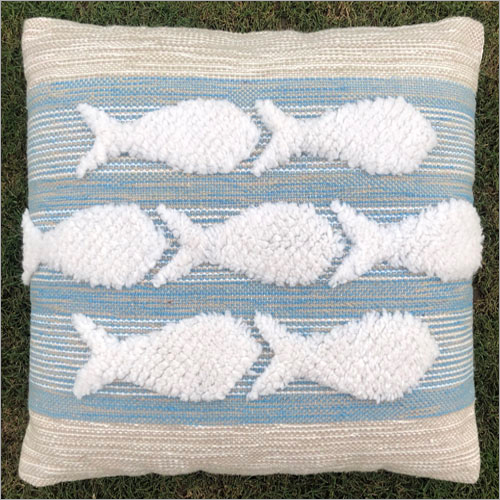 Bedroom Handwoven Outdoor Polyester Cushion Cover