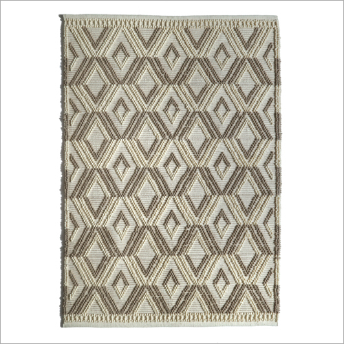 Floor Wool and Polyester Rug