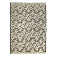 Floor Wool and Polyester Rug