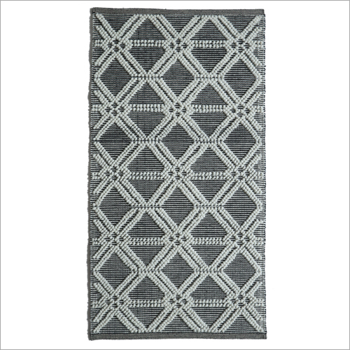 Printed Handwoven Outdoor Polyester Rug