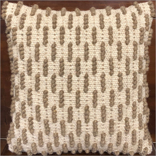 Modern Handwoven Woollen Cushion Cover