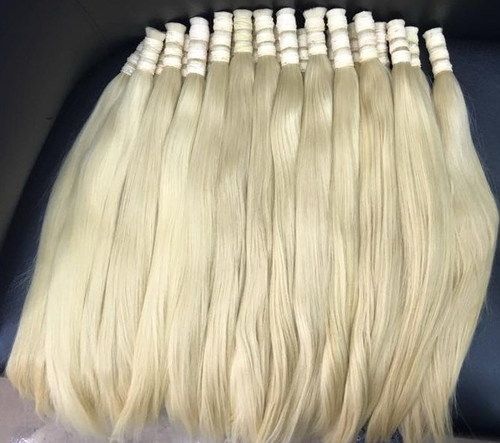 New Arrival Single Drawn Blonde Human Hair Extensions