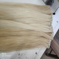 New Arrival Single Drawn Blonde Human Hair Extensions