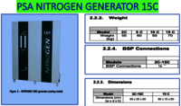 15C PSA Nitrogen Generator for Industry