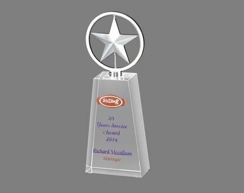 Fancy Acrylic Crystal Awards