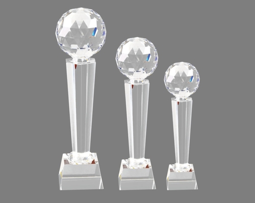 Transparent Corporate Crystal Awards