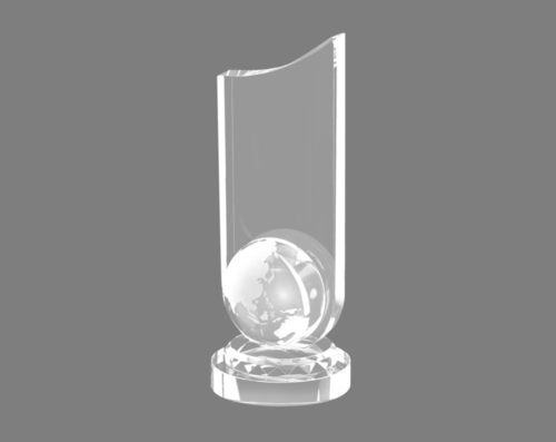 Glossy Polished Crystal Awards