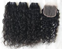 Lace Closures Hair - Remy Human Hair, 8-40 Inch Length, Natural Colors | Curly Style, 2-year Warranty, 100g Weight