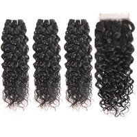 Pretty Curly Lace Closure Human Hair Extension