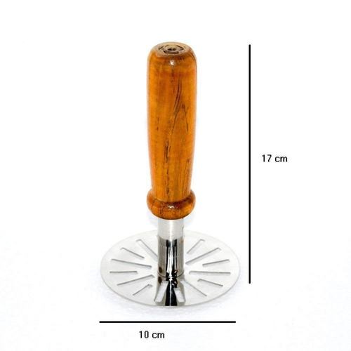 Stainless Steel Masher Wooden Handle
