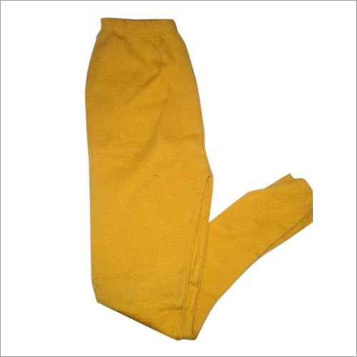 Ladies Yellow Woolen Leggings