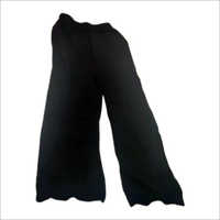 Ladies Plain Woolen Palazzo - Wool Blend Fabric, Sizes S, M, L, Xl | Washable, Plain Design For Winter Comfort