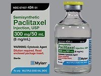 Inyeccin de Paclitaxel