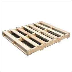 Hardwood Pallets - Wood Material, 48x40x6 Inches | Solid Box Style, Premium Quality for Industrial Usages