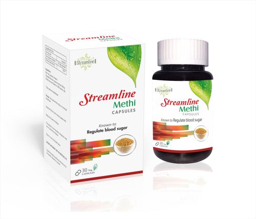 Streamline Methi Capsule Age Group: Suitable For All