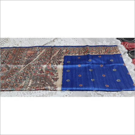 Madhubani Gicha Silk Saree