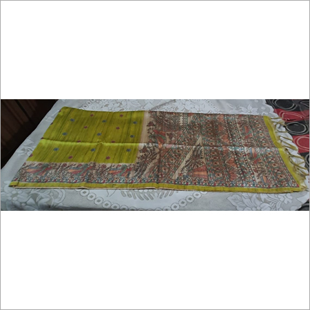 Madhubani Gicha Silk Saree