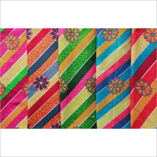 Printed Cotton Nighty Fabric