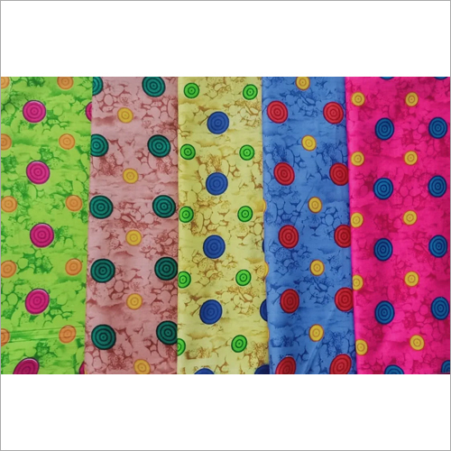 Printed Cotton Nighty Fabric